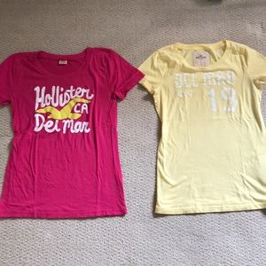 2 Hollister super soft tees